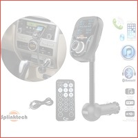 Draadloze Bluetooth carkit met FM-transm..