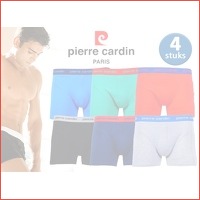 4 x Pierre Cardin katoenen herenboxers