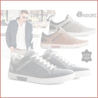 Nogrz Urban herensneakers in 3 kleuren