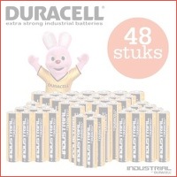 48 x Duracell Industrial batterijen