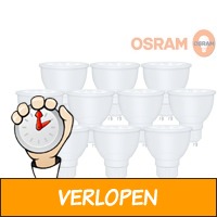 10x Osram GU10 LED-Lamp