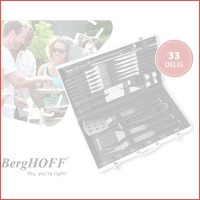 33-delige Berghoff BBQ set in aluminium ..