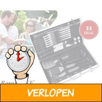 33-delige Berghoff BBQ set in aluminium koffer