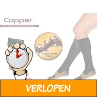 Copper compressiesokken