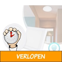 LED plafondlamp vierkant of rond