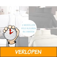 Luxe dekbedovertrekken van katoensatijn