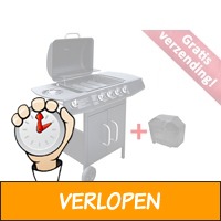 Gasbarbecue grill 4 + 1 branders