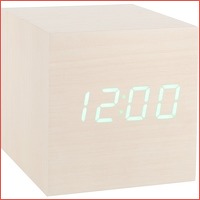 Gingko Cube Click Clock