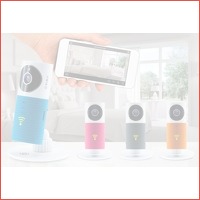 Sinji Indoor Smart WiFi-camera met babyf..