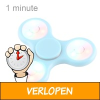 2x Fidget Spinner met LED verlichting