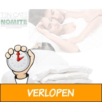 Donzen zomerdekbed