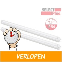 2 x Select Plus waterdicht LED-armatuur