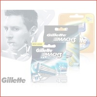 Gillette Mach3 en Fusion scheermesjes