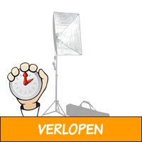 Studiolamp inclusief softbox