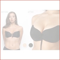 Zelfklevende strapless push-up bh