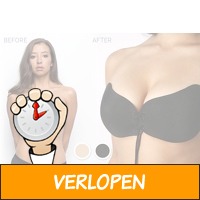 Zelfklevende strapless push-up bh