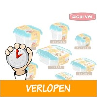 15 x Curver Fresh&Go vershoudbakjes