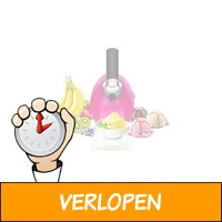 Vrolijke sorbet- en dessertmaker