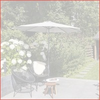 Tuin parasol met LED-verlichting