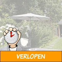 Tuin parasol met LED-verlichting