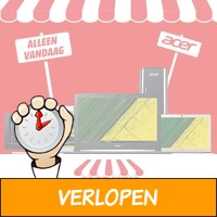 10% korting op alles van Acer