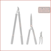 3-delige Black & Decker snoeiset