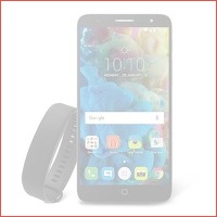 Alcatel Pop 4 Plus + Moveband grijs