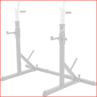 Verstelbaar squat/bankdruk rack