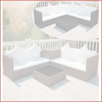 Rattan loungeset