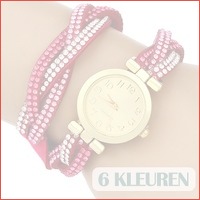 Trendy en chique armbandhorloge