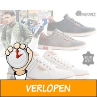 Casual leren NoGrz herensneakers