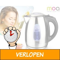 MOA design RVS waterkoker met LED verlichting