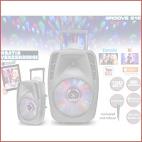 Groove 216 portable Bluetooth karaoke ma..