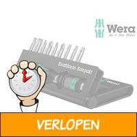 Wera 10-delige bitset met rapidaptor bithouder