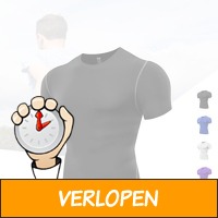 Sneldrogend elastisch sport T-shirt