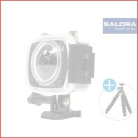 Salora 360 action camera met statief