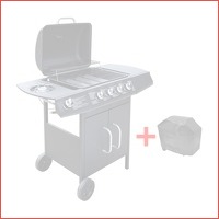 vidaXL Gasbarbecue grill