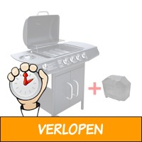 vidaXL Gasbarbecue grill