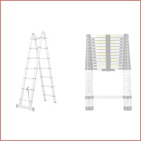 Uitschuifbare ladder