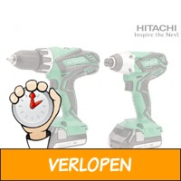 Hitachi 18 V Combiboor + Slagschroevendraaier met Twee ..