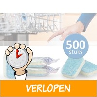 500 x vaatwastabletten