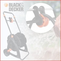 Black & Decker tuinslang trolley set..