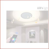 LED's Light dimbare plafonniere met spea..