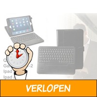 Mr. Handsfree Blue tablet case met toetsenbord