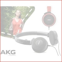 AKG lichtgewicht on-ear hoofdtelefoon