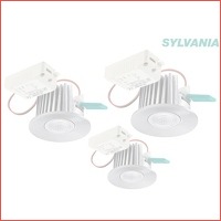 3 x Sylvania Superia LED spot