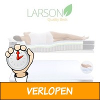 Larson pocketvering matras met 3 schuimlagen