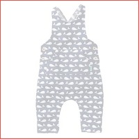 Newborn jumpsuit (donkerblauw)