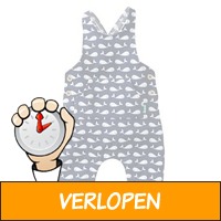 Newborn jumpsuit (donkerblauw)