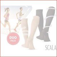 2 paar scala compressiesokken